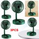 thumbnail image 1 of Ventilador Plegable Popular Ventilador Eléctrico Portátil Escritorio USB para El Ventilador Retráctil Escritorio Recargable (modelo Recargable (verde)) Ajuste Tres Velocidades, 1 of 6
