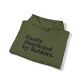 thumbnail image 4 of Rabbit Lover 70s 1970s Mom Bunny Hoodie, Gifts, Hooded Sweatshirt, 4 of 4