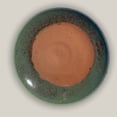 thumbnail image 2 of Ten Thousand Pots 19 Inch Green Cream Ceramic Bird Bath Bowl, Outdoor Garden Birdbath, 2 of 5