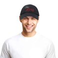 thumbnail image 6 of DALIX Matching His and Her Hat Set of 2 Couples Embroidered Baseball Cap Black, 6 of 7