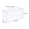 thumbnail image 2 of Uxcell Acrylic Display Case Plastic Box Cube Storage Box Assemble Dustproof Showcase 12.2x4.3x6.1 Inch, 2 of 6