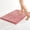 Bean Pink, variant on Mucky Cat Rug - Super Absorbent Microfiber Mat for Mucky Paws & Wet Shoes | Non-Slip, Machine Washable Pet Rug | Quick Dry Chenille Entryway Mat for Indoor Outdoor(Seen on TV)Dark Grey,16"X24".