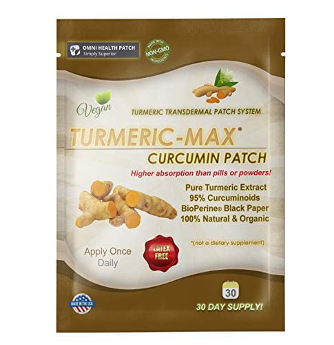 Turmeric Max Patch - 30 Patches - Joint Pain & Inflammation Relief