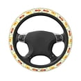 thumbnail image 3 of Naloa Heavy Equipment Elastic Steering Wheel Cover, Auto Steering Wheel Cover – 15 Inch , Comfortable Grip, Fit Suvs,Vans Cars,Trucks, 3 of 8