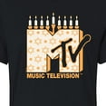 thumbnail image 3 of MTV - Hanukkah  - Juniors Cropped Cotton Blend T-Shirt, 3 of 5