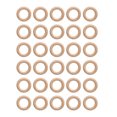 thumbnail image 3 of Wooden Rings, Sturdy Beech 30Pcs Macrame Rings  For DIY 4cm/1.6in,5cm/2.0in, 3 of 8