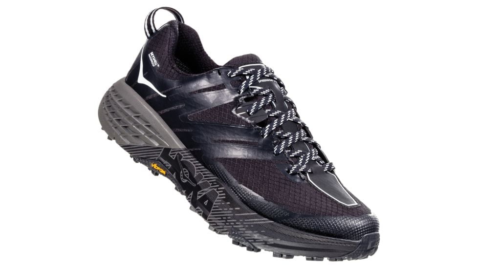 HOKA ONE ONE - Hoka One One Women's Speedgoat 3 Running Shoe, Black/Gray, 7.5 B(M) US - Walmart 