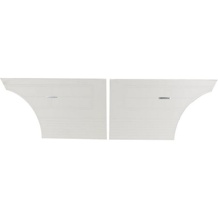 Rear Coupe Door Panel - PUI 63XD69C Repro Rear Inner Door Panels, 63 Chevy II Coupe