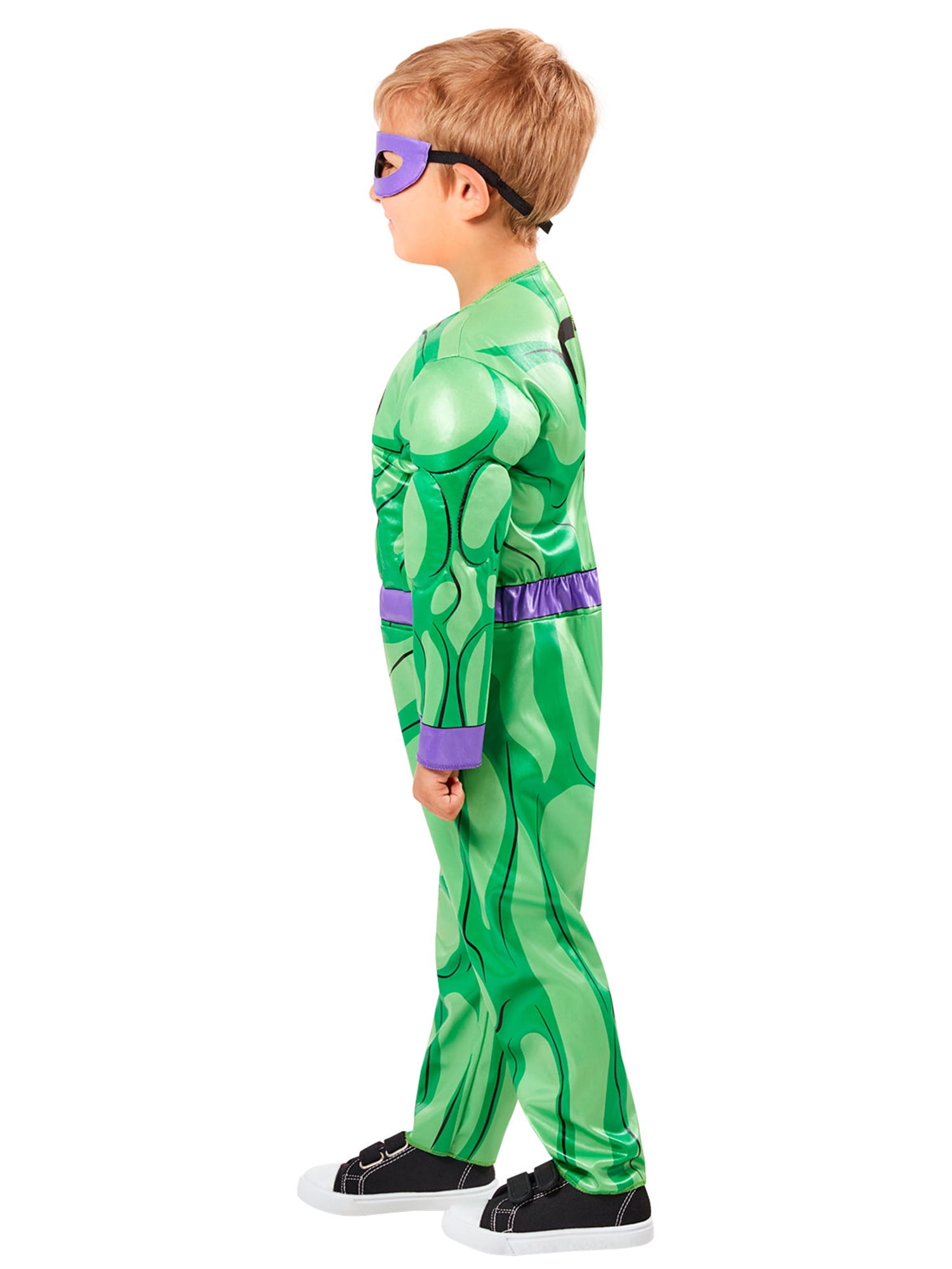 Costume Riddler avec Poitrine Musclée de DC Comics Batman pour Enfants par Rubies, pour Garçons