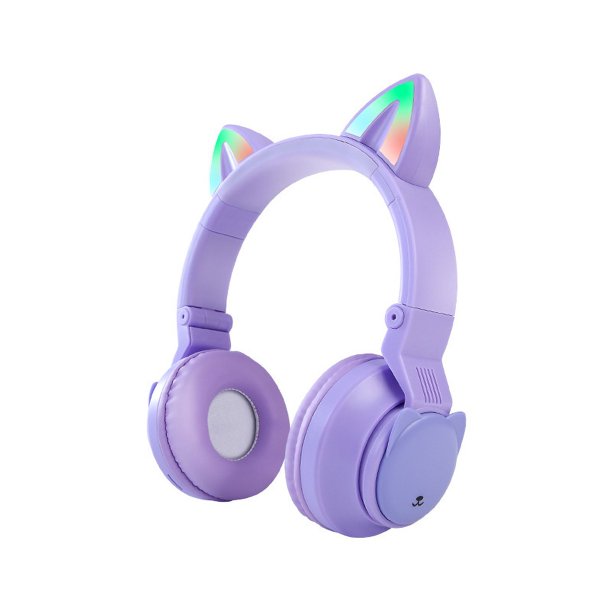 Auriculares Bluetooth estéreo plegables para escuchar música, auriculares inalámbricos