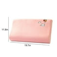 thumbnail image 3 of Hogar y cocina, funda de almohada de satén y seda para el cuello, con cierre de cremallera, suave y transpirable, para cama de 50 cm de largo y 30 cm de ancho., 3 of 9
