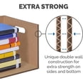 thumbnail image 4 of Classic Moving Box 10 Pack Kit, Reinforced Handles, Tape-Free Assembly, Box with Lid, 8 Small and 2 Medium Boxes, 4 of 10