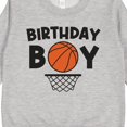thumbnail image 3 of Inktastic Birthday Boy Basketball Toddler Sweatshirt, 3 of 4