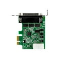 thumbnail image 2 of StarTech.com 4-port PCI Express RS232 Serial Adapter Card, PCIe RS232 Serial Host Controller Card, PCIe to Serial DB9, 16950 UART, Low Profile Desktop Expansion Card, Windows, macOS, Linux - Full/Low-Profile (PEX4S953LP) - Serial adapter - PCIe low profile - RS-232 x 4, 2 of 11