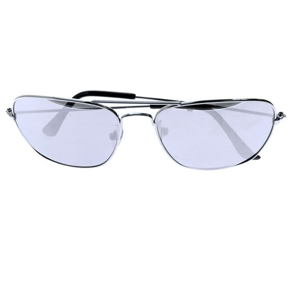 Mi Amore Aviator-Sunglasses Silver-Tone