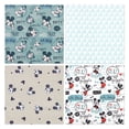 thumbnail image 2 of Fabric Creations Micky Mouse Fat Quarter Pre-Cut Fabric Bundle 18" x 21" / 45 x 53cm, 2 of 6