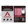 thumbnail image 1 of 2 pairs Womens & Mens Compression Socks 20-30 mmhg, 1 of 7