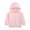 Pink, variant on Toddler Boys Girls Pullover Sweatshirt Children Solid Plus Babies Hooded Color Top Coat Girls Tops Size 8-9T