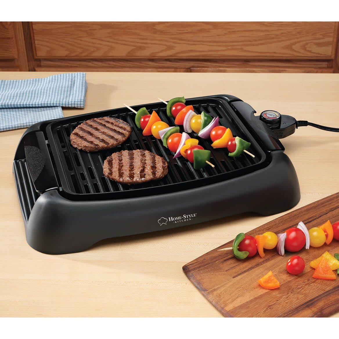 13 Countertop Electric Grill By Home Style Kitchen Tm Walmart Com