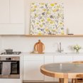thumbnail image 6 of Yellow Grey Botanical Wall Art Painting on Canvas, Spring Floral Watercolor Rustic Canvas Art Home Prints Wall Art Framed Modern Artwork for Living Room Bedroom Wall Decor 20x20in, 6 of 9