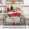 thumbnail image 2 of Adornos Navideños Mantel De Camino De Mesa De Coche De Bosque Suave Exquisito Papá Noel Que Viste El Tapete De Mesa Con Patrón Exquisito Para Fiesta Camping Interior Methold HA016600-00, 2 of 6