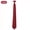 Wine Red, variant on 2-Pack Men's Pre-Tied Clip-On Necktie, Black Skinny Tie for Wedding Office Graduation School Uniforms