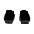thumbnail image 3 of Flat Mule Tipo Mocasín Puntal Para Mujer Color Drillo Negro Platonia  TERRANOVA-01-NEGRO, 3 of 5