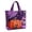 White, variant on Halloween Quilted Tote Bag,Reusable Shopping Tote Large Capacity Trick or Treat Bag Fall Gift for Women Daily Commute Travel Shoulder Strap Handbag