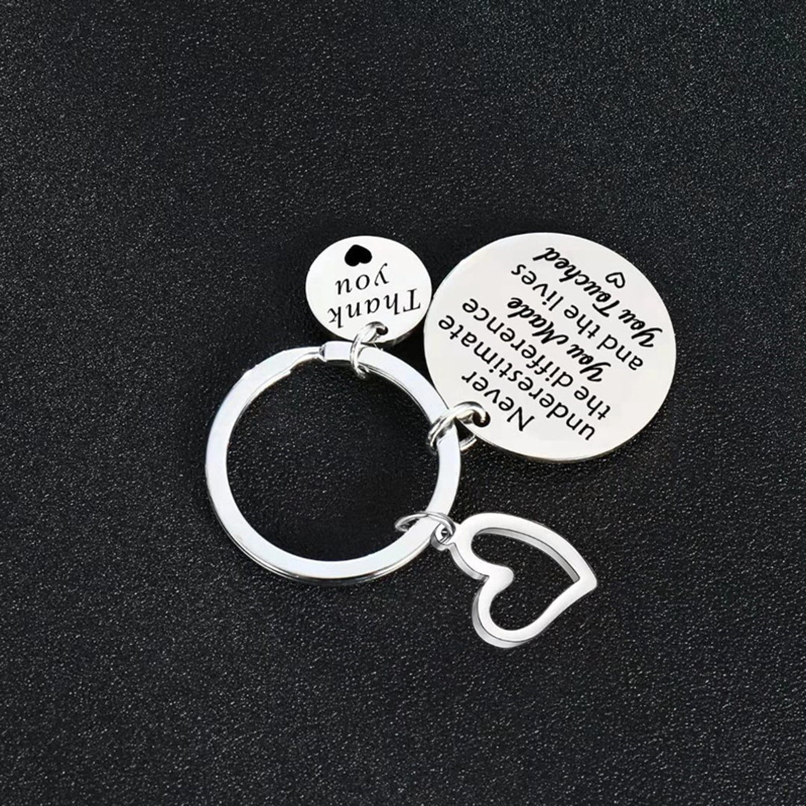 Replio Teacher Appreciation Gifts For Women Men Letter Printed Keychain For Teachers Thank You Gifts From Graduation Students Teacher Gifts