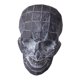 thumbnail image 4 of Figura de de resina Accesorios de Halloween Adornos de cráneo Suministros para fiestas de Plata Fanmusic Figura de de resina, 4 of 7