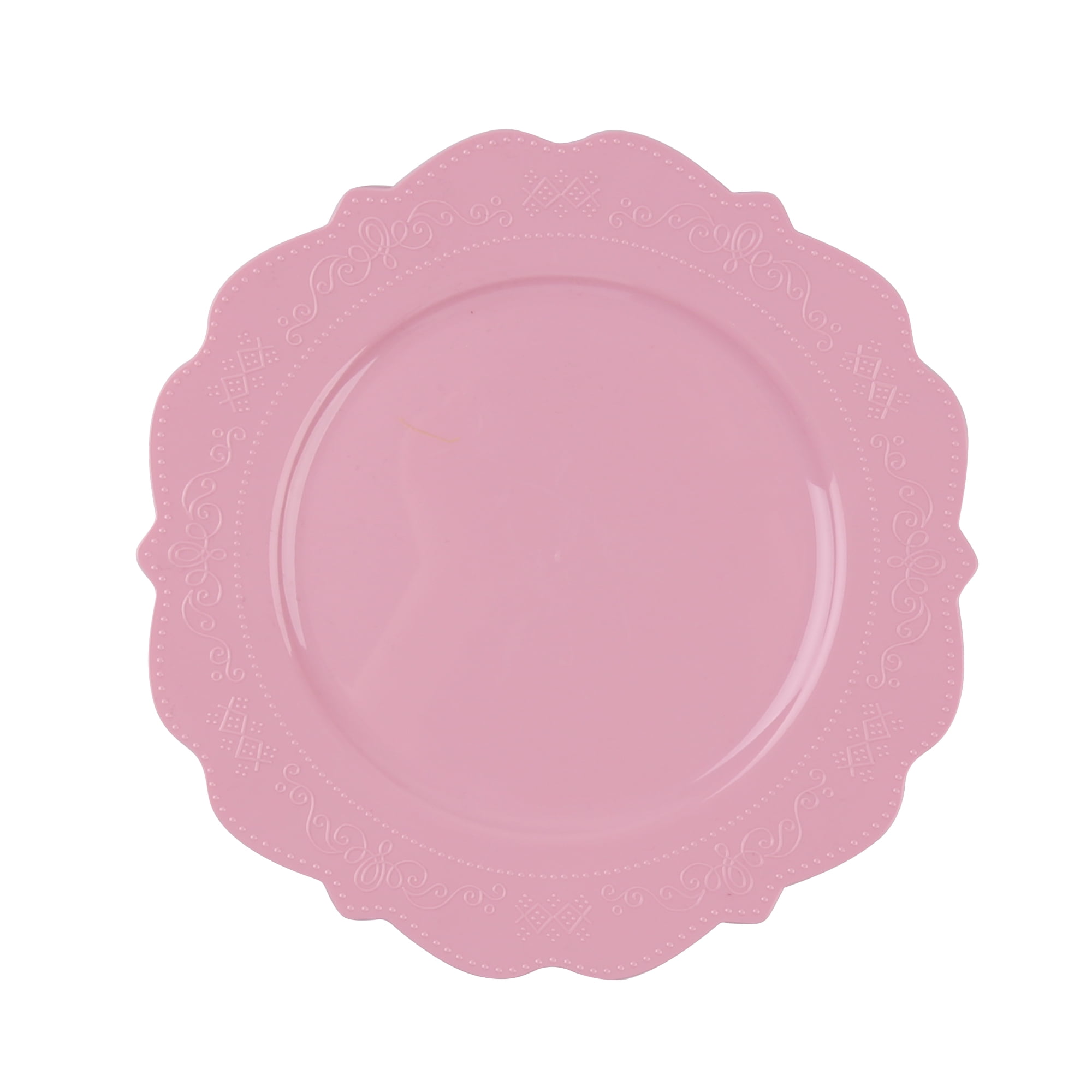 way-to-celebrate-10-elegant-pink-plates-disposable-heavy-duty-round-plastic-plates-10-ct