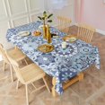 thumbnail image 6 of Lue Ethnic Geometric Pattern Rectangle Tablecloth 60"x102",Waterproof Polyester Rectangle Table Cloth, Wipeable Spillproof Polyester Tablecloth for Dining, Camping, Indoor and Outdoor, 6 of 6