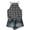 Black, variant on Womens Halter Tops Back Bow Tie Sleeveless Blouse Casual Loose Fit Keyhole Back Plaid Camisole for Daily Wear Red XL