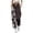 C331 Coffee, variant on CONZONE Halloween Womens Joggers Baggy High Elastic Waist Drawstring Joggers for Women Wide Leg Hallowmas Printed Fall Winter Sports Pants with Pockets