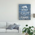 thumbnail image 3 of Trademark Fine Art 'Keep Calm & Farm I' Canvas Art by Alonzo Saunders, 3 of 4