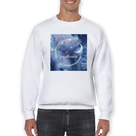 Watercolor Astrology Ix Sweatshirt Men -Grace Popp Designs, Male XX-Large