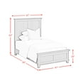 thumbnail image 6 of Picket House Furnishings Henrik Twin Panel Bed in Grey, 6 of 7