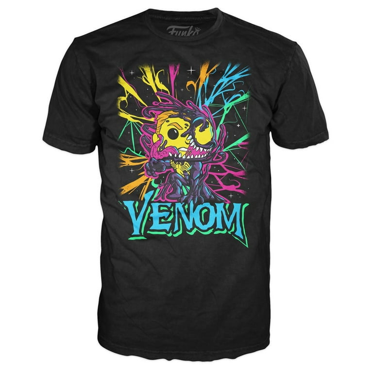Funko POP! and Tee Marvel Venom Eddie Brock [Blacklight
