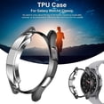 thumbnail image 4 of Funda Protectora De Tpu Compatible Con Samsung Galaxy Watch4 Classic 42Mm Funda De Tpu Suave Hueca Cubierta De Protección De Galvanoplastia Moyic EL016835-02, 4 of 5