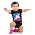 thumbnail image 4 of Vaporwave NASA Space Transportation Romper Boys or Girls Infant Baby Brisco Brands 12M, 4 of 7