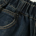 thumbnail image 3 of Tiijoy Little Boys Stylish Graphic Straight Jeans Loose Fit Pull On Denim Pants, Sizes 6-7, 3 of 7