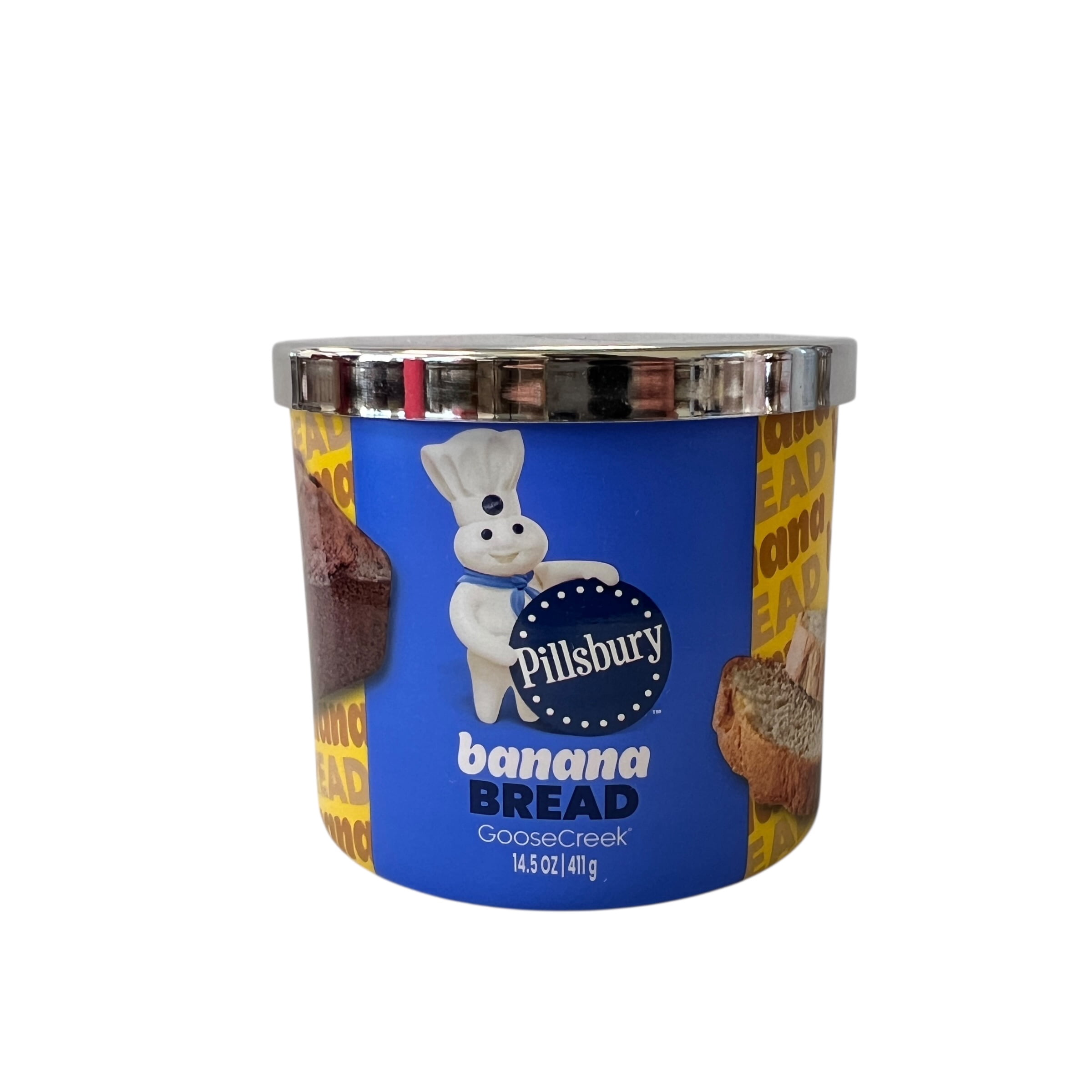 Goose Creek Banana Bread 3 Wick Candle 14.5 oz