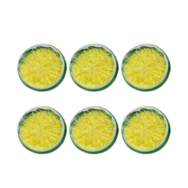 Lemon slice simulation fruit fake fruit diameter artificial plastic realistic photography props