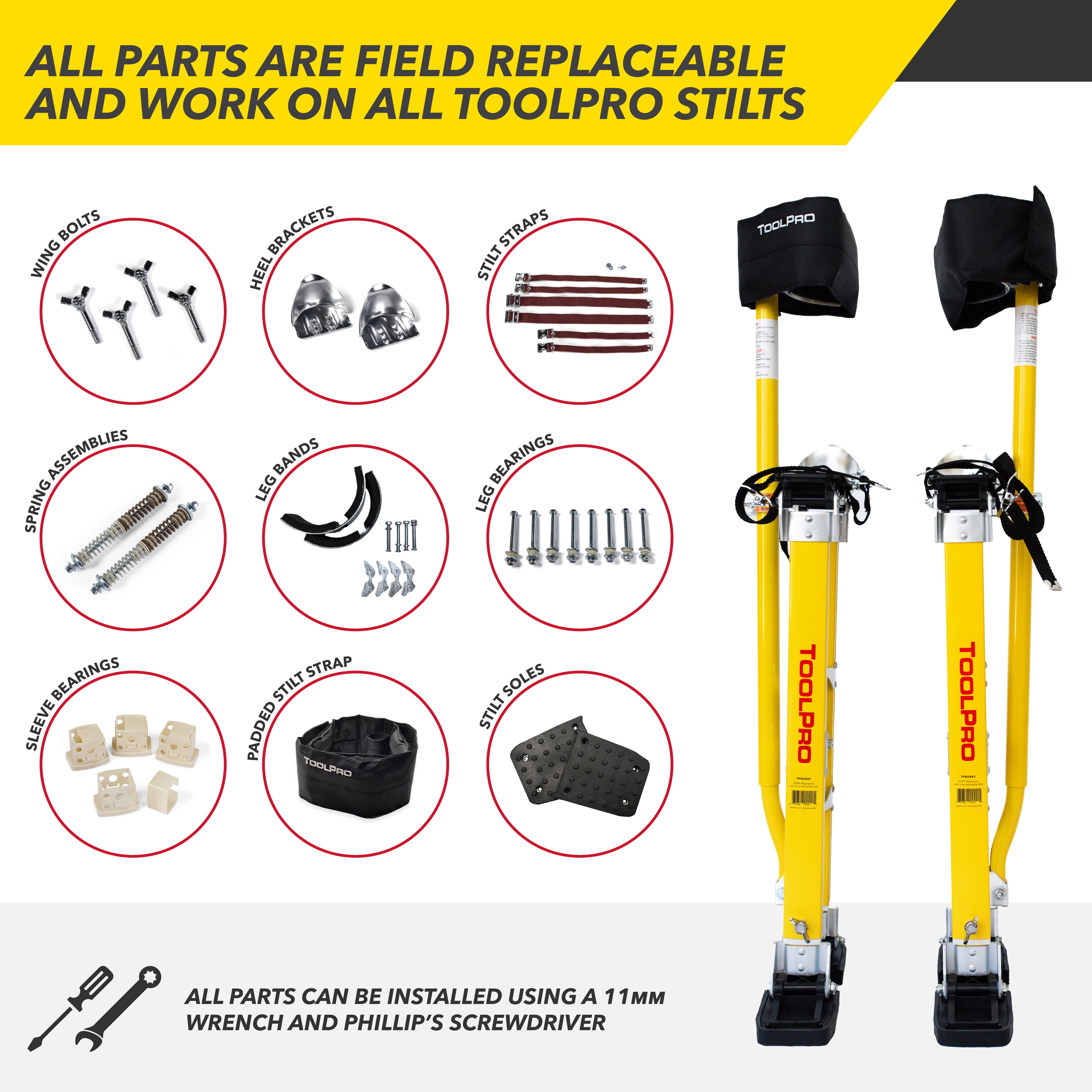 ToolPro Replacment Tube Clamp Kit