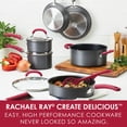 thumbnail image 2 of Set de utensilios de cocina Rachael Ray Create Delicious de 11 piezas, color rojo, 2 of 8