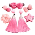 thumbnail image 4 of Kid's Hair Clips Set Creative Hair Barrettes Hair Ties for Spring Festival Decor, 4 of 6