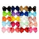 thumbnail image 3 of Pinza para el pelo para niños con lazo de flores multicolor hacia arriba y pinza de pico de pato, pinza para el pelo de moda, 3 of 6