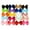 Multicolor, variant on 20PCS Multi-colored 4" Hand-made Grosgrain Ribbon Hair Bow Alligator Clips Hair Accessories for Little Girls