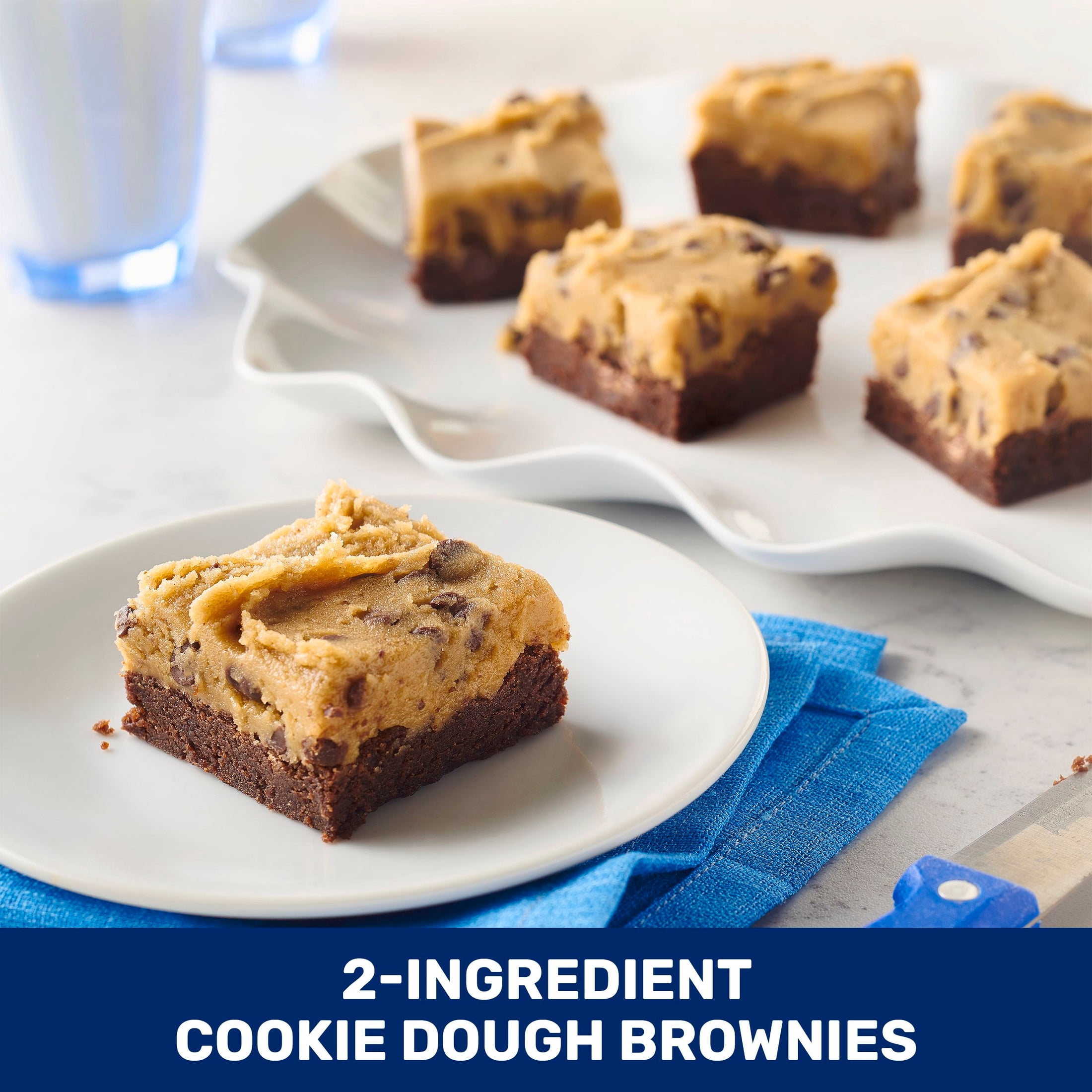 Pillsbury Eat or Bake Chocolate Chunk and Chip Cookie Dough, Makes 24 Cookies, 16 oz