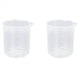 thumbnail image 1 of 2X 500Ml Cubilete Transparente de Medicion, 1 of 4